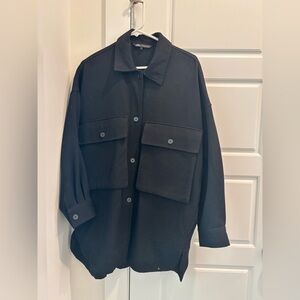 Zara | Oversized Shirt Jacket